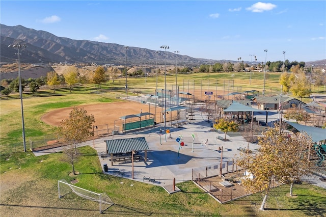 11119 Iris Ct, Corona, CA 92883 - aerial view of a mountain backdrop