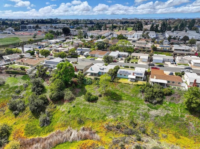 birds eye view of property featuring a residential view