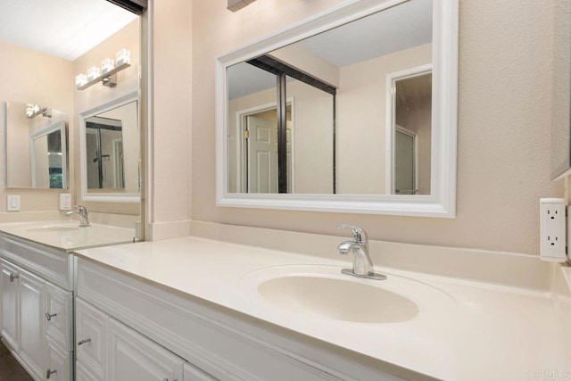 full bathroom with vanity