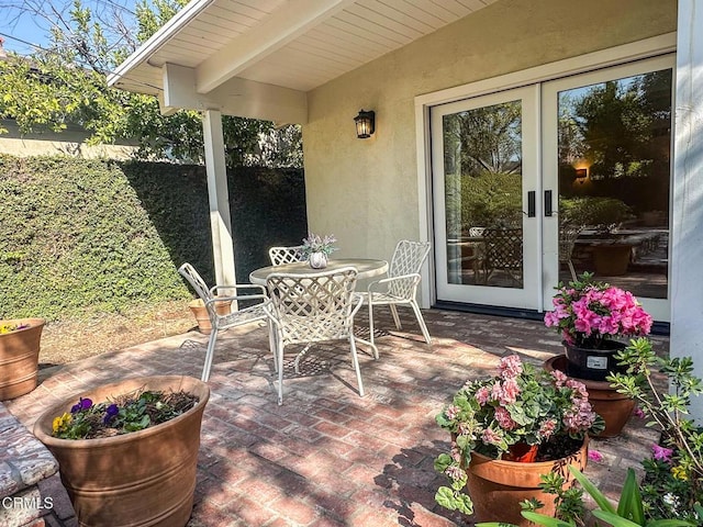 view of patio / terrace with outdoor dining space