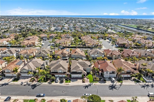 bird's eye view featuring a residential view