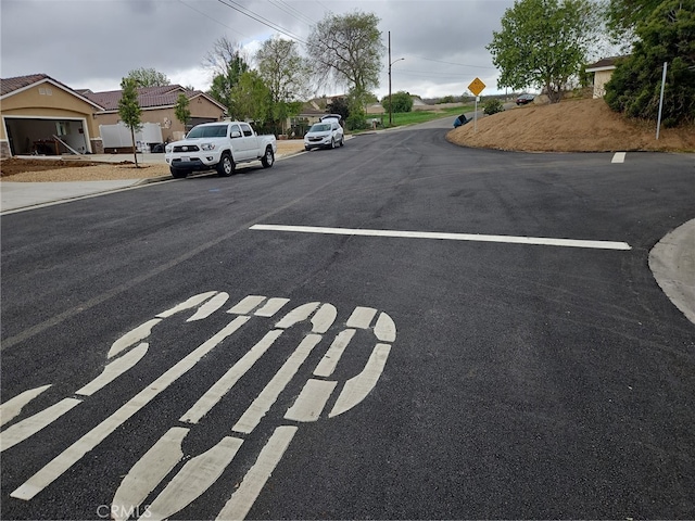 view of uncovered parking lot