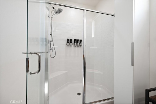 full bath with a stall shower