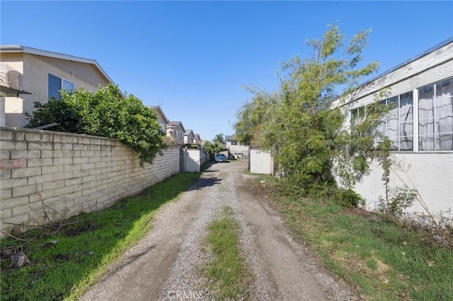 view of street