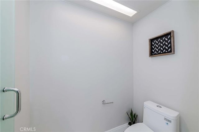 bathroom with toilet