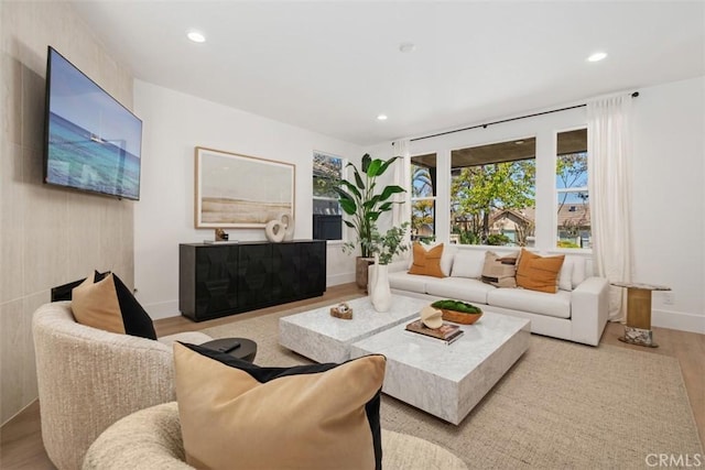 15 Cavaillon, Newport Coast, CA 92657 - living room with wood finished floors and recessed lighting