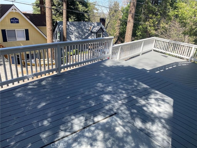 534 Dover Ct, Lake Arrowhead, CA 92352 - view of deck