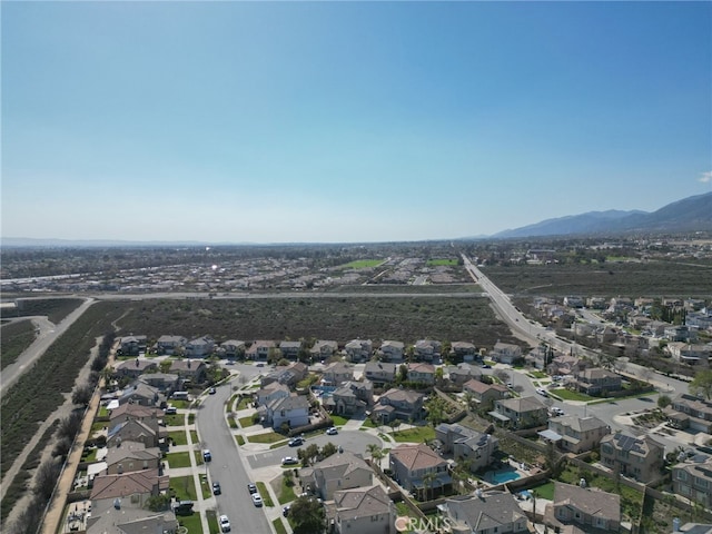 6136 Walnut Grove Ct, Rancho Cucamonga, CA 91739 - aerial overview of property's location with nearby suburban area and mountains