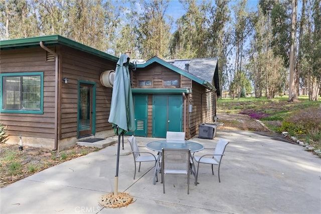 view of patio / terrace featuring outdoor dining space