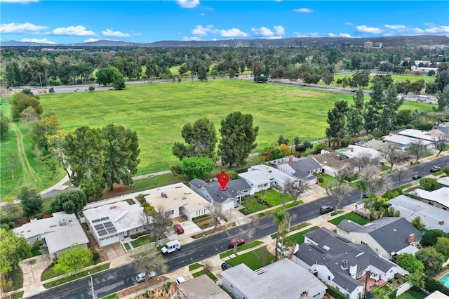 birds eye view of property featuring a residential view