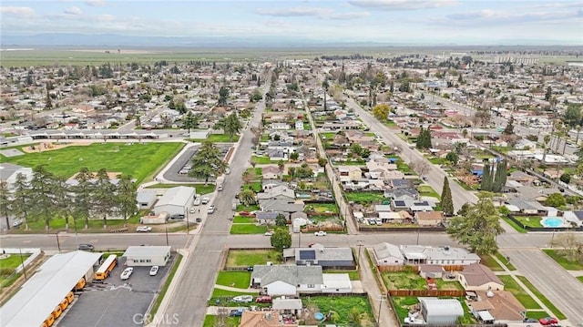 birds eye view of property featuring a residential view