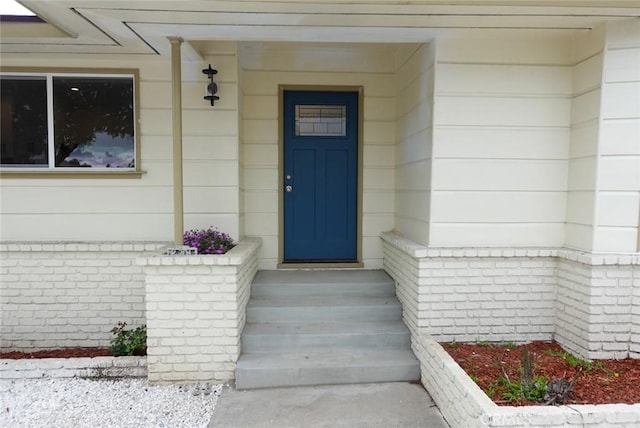 view of entrance to property