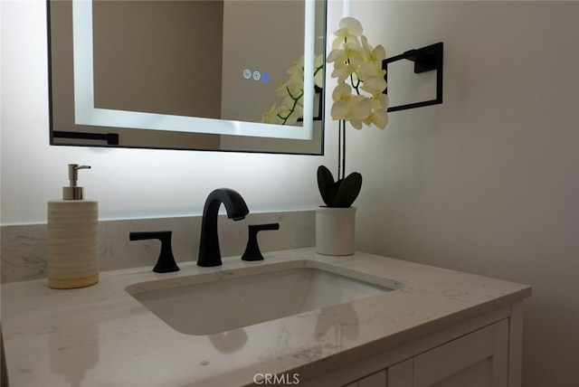 details featuring vanity