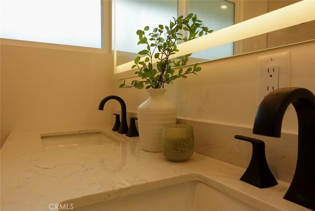 room details with a sink