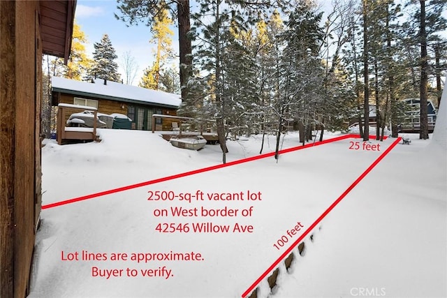 Listing photo 2 for 0 Willow, Big Bear Lake CA 92315