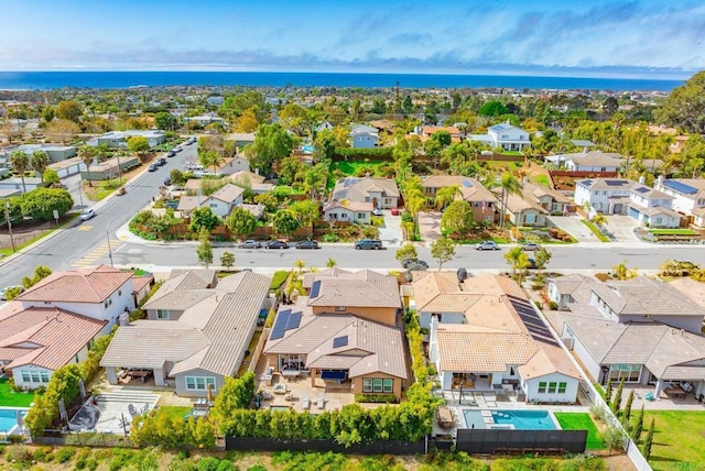 bird's eye view featuring a residential view