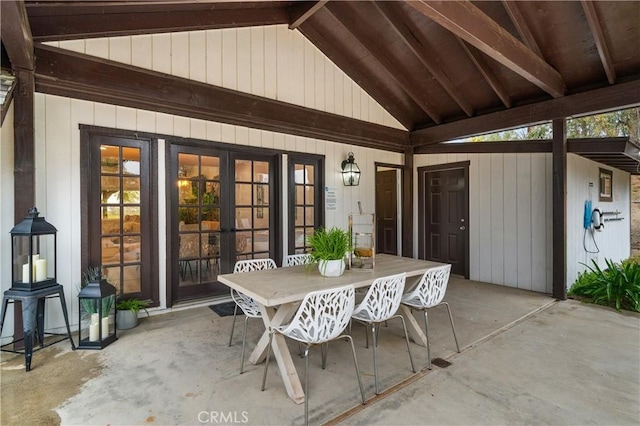 38680 Mesa Rd, Temecula, CA 92592 - view of patio / terrace featuring outdoor dining area