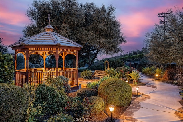 3221 Integrity Way, Fallbrook, CA 92028 - view of property's community with a gazebo