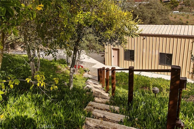 3221 Integrity Way, Fallbrook, CA 92028 - view of yard with an outbuilding