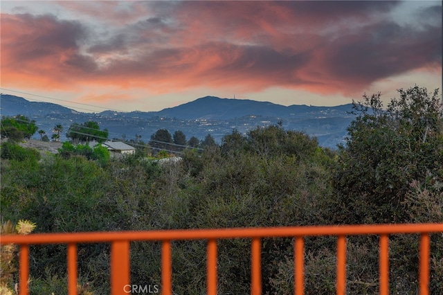 property view of mountains