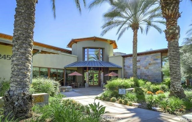 exterior space featuring a patio area