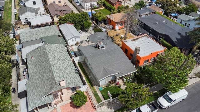 birds eye view of property featuring a residential view