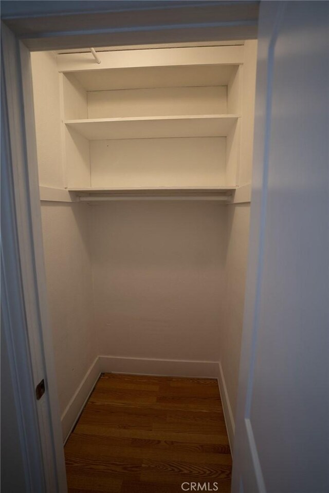 view of closet