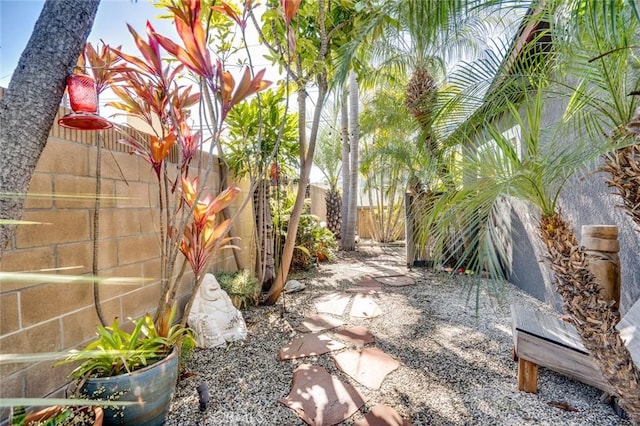 view of patio / terrace with fence