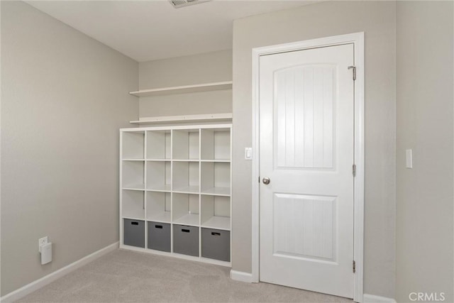 closet with visible vents