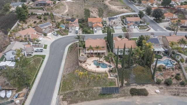 bird's eye view featuring a residential view