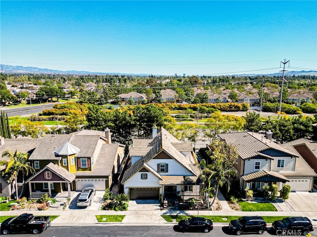 birds eye view of property featuring a residential view