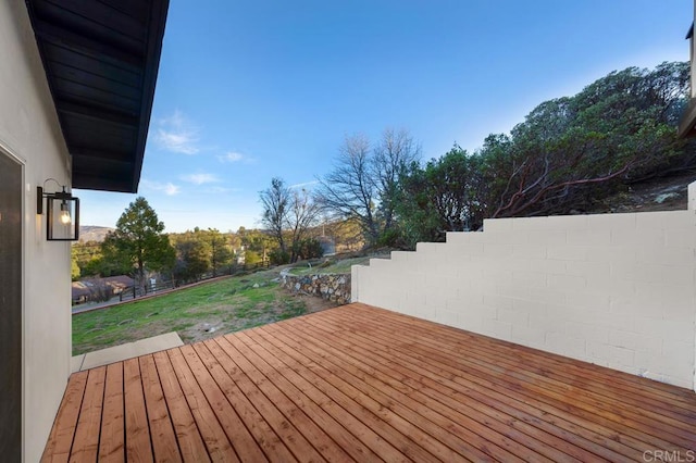 1326 Farmer Rd, Julian, CA 92036 - deck featuring a yard