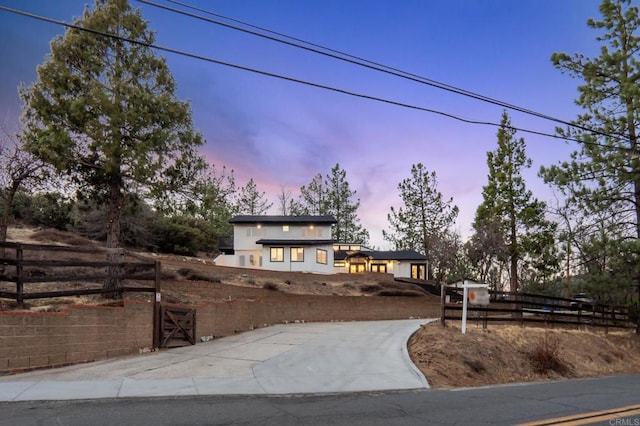 1326 Farmer Rd, Julian, CA 92036 - view of front of property with fence