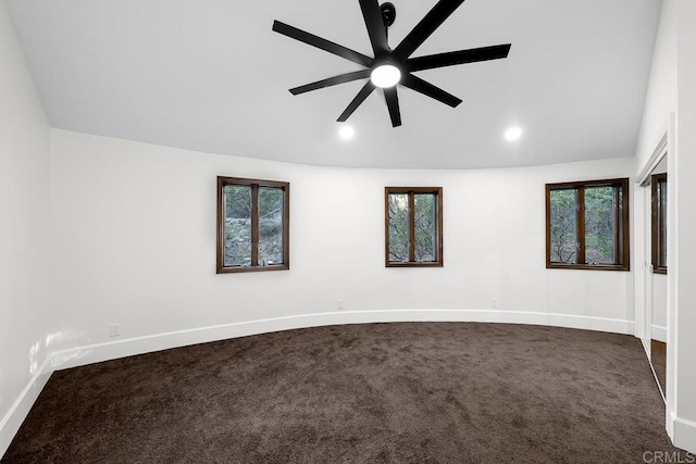 1326 Farmer Rd, Julian, CA 92036 - spare room featuring dark carpet and a wealth of natural light