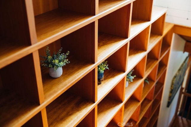 view of wine room