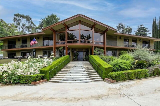 1471 Rosehill, Redlands, CA 92373 - view of property featuring stairway