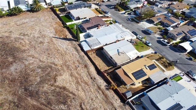 birds eye view of property featuring a residential view