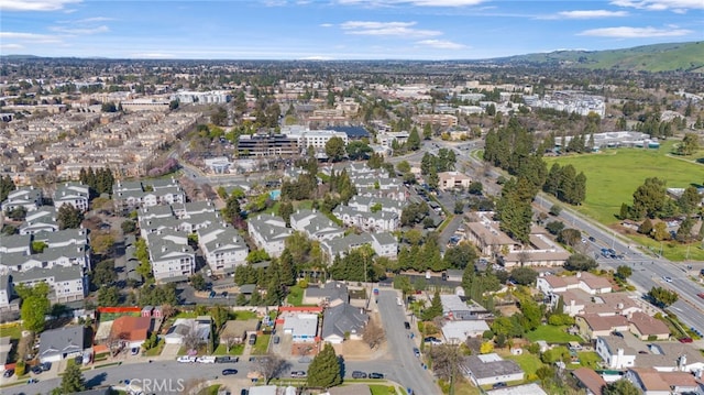 bird's eye view featuring a residential view