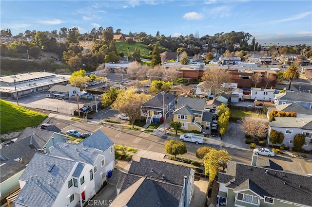 drone / aerial view featuring a residential view