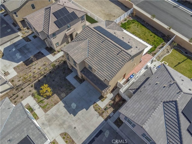 aerial view