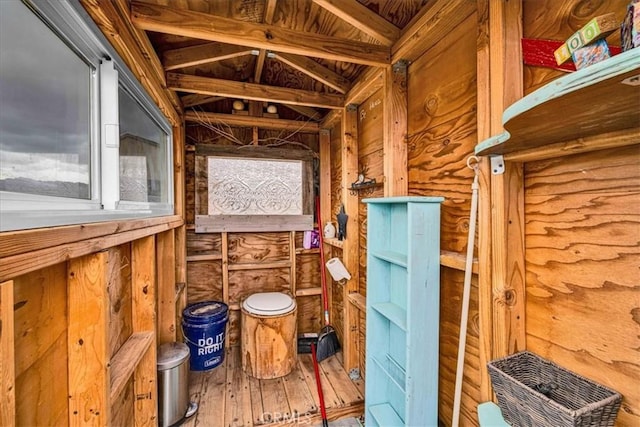 view of storage room