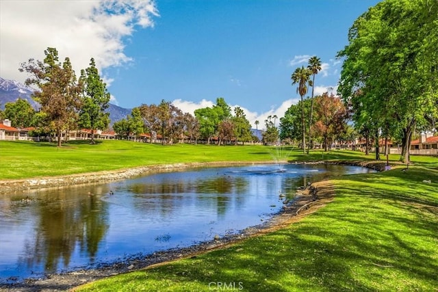 property view of water