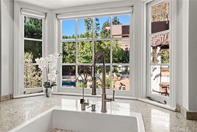 interior details with a sink