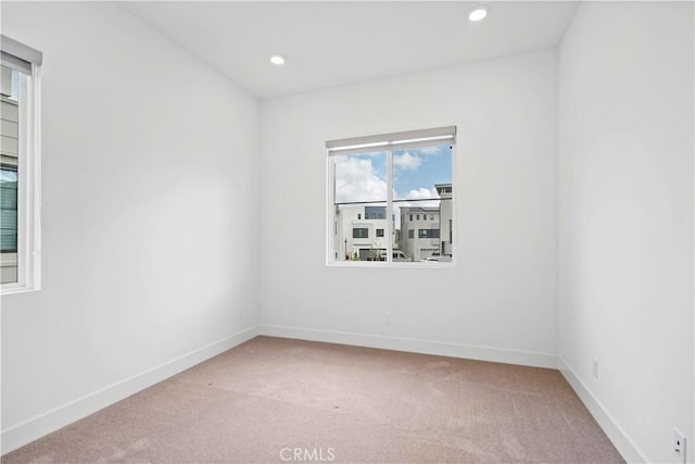 392 Baluster, Irvine, CA 92618 - spare room featuring recessed lighting, carpet, and baseboards