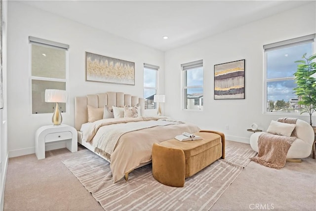 392 Baluster, Irvine, CA 92618 - bedroom with recessed lighting, baseboards, and carpet flooring