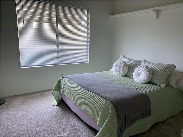 bedroom featuring carpet flooring