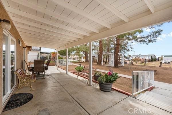 view of patio