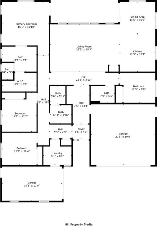 3460 Rogue River Dr, Chico, CA 95973 - home floor plan