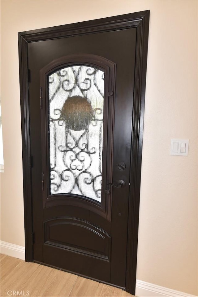 14730 Clark St, Baldwin Park, CA 91706 - detailed view of baseboards and wood finished floors
