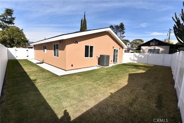 14730 Clark St, Baldwin Park, CA 91706 - back of house with stucco siding and cooling unit